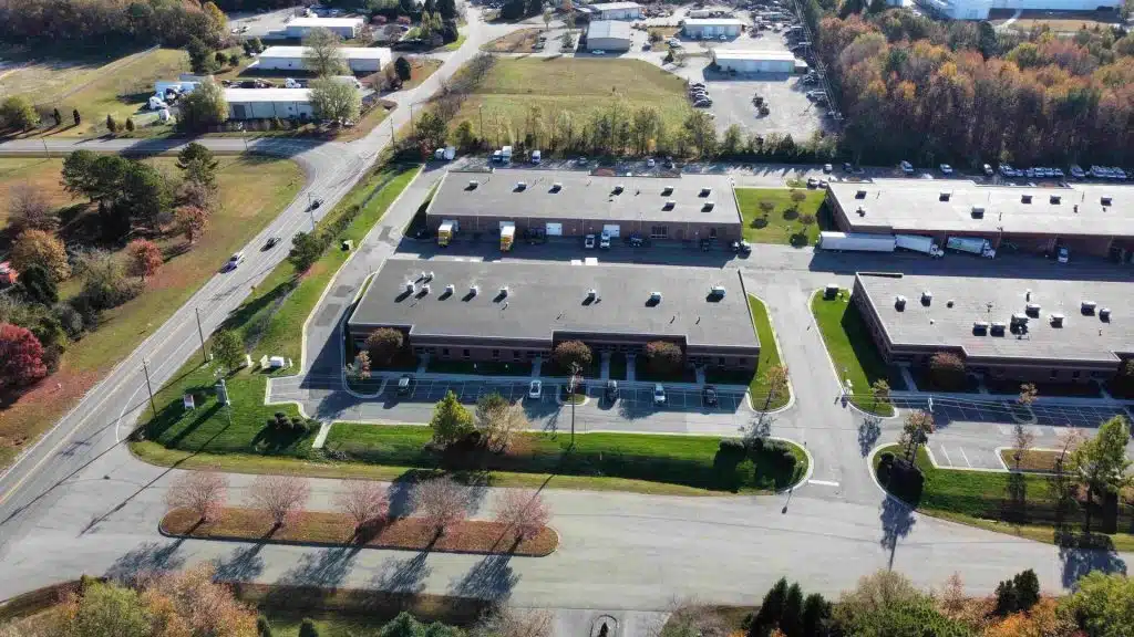 Ruffin Mill - Buildings A C looking East